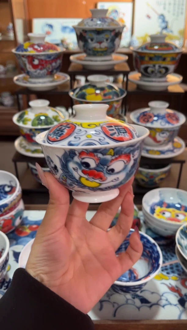 陶昨明盖碗（福利价格）