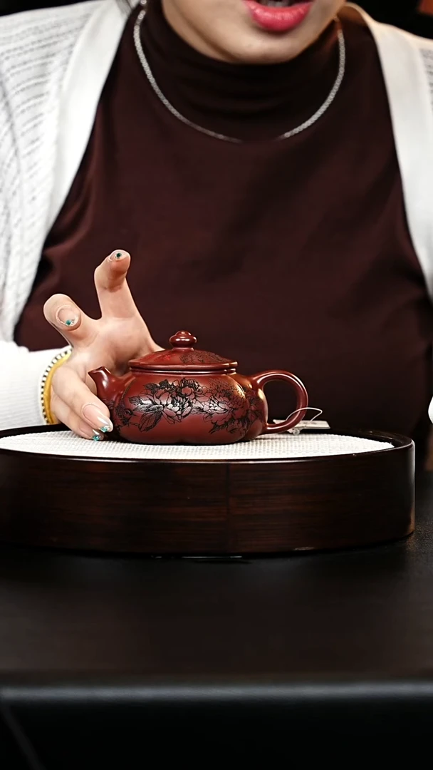 茶壶紫砂寒江壶