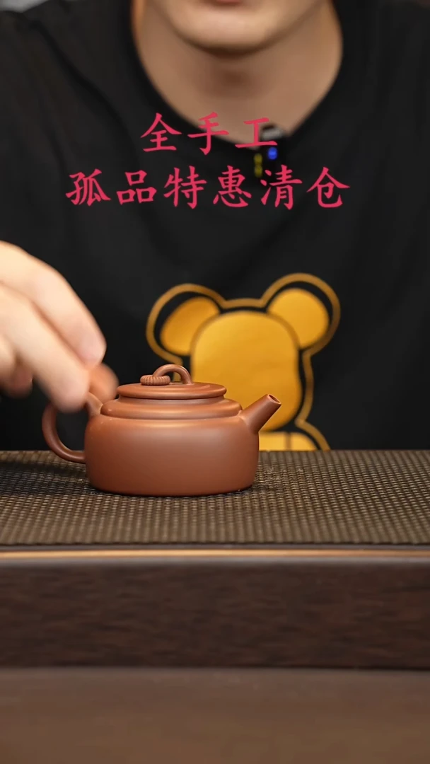 茶壶紫砂源头精品手工作品5519
