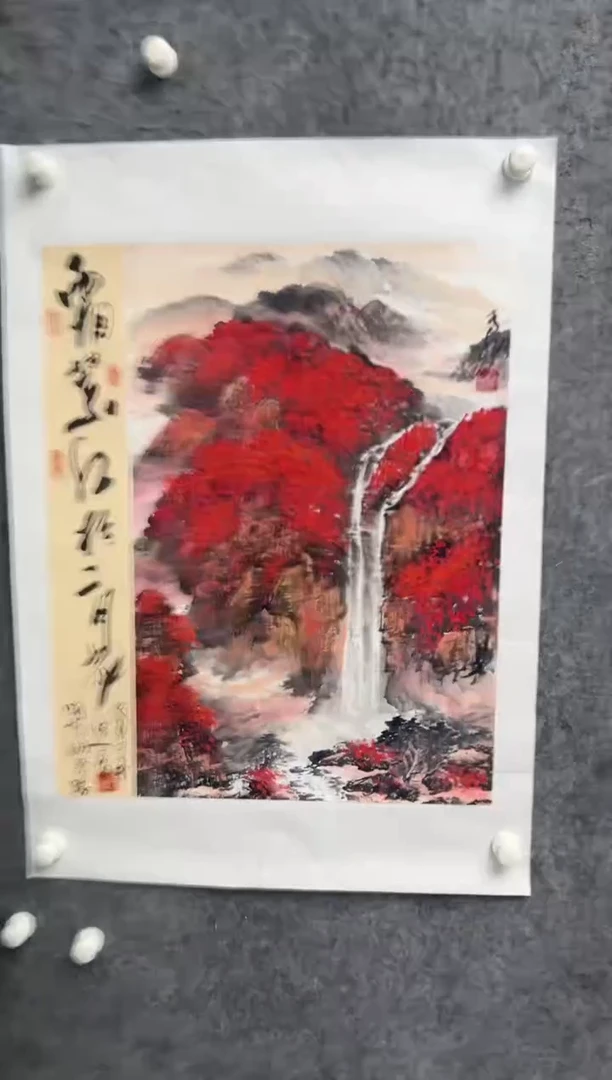 国画李纲-2.7平尺-国画作品