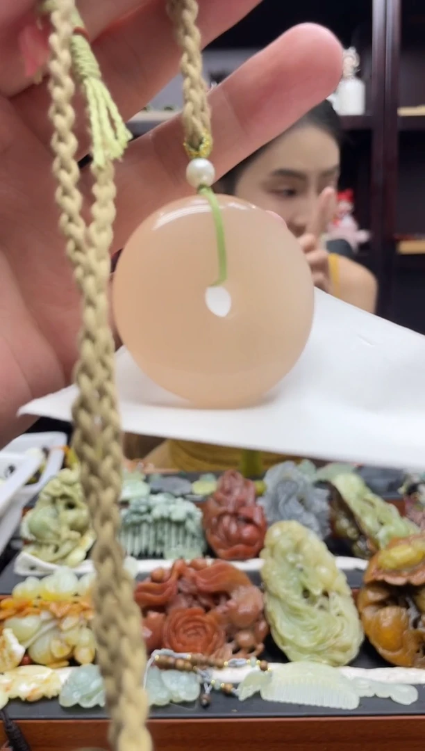 石英质玉吊坠未镶嵌·多样性发货*拍一发一