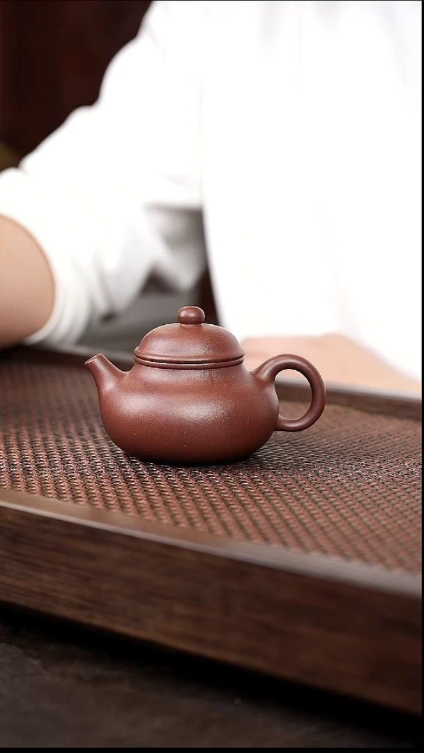 茶壶紫砂紫泥容天