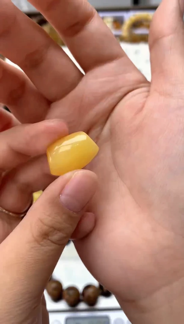 【闪购商品】琥珀珠宝奇石未镶嵌036琥珀蜜蜡 花粉