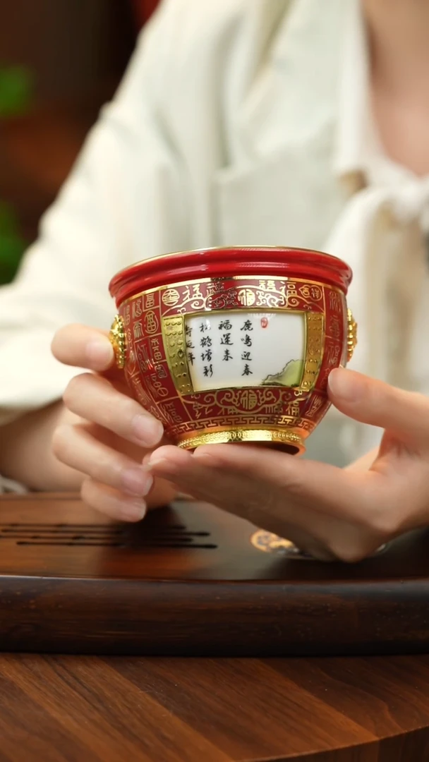 【闪购商品】摆件大龙缸一套 双大师福利