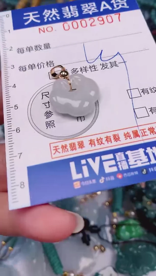 颈饰未镶嵌翡翠00002907