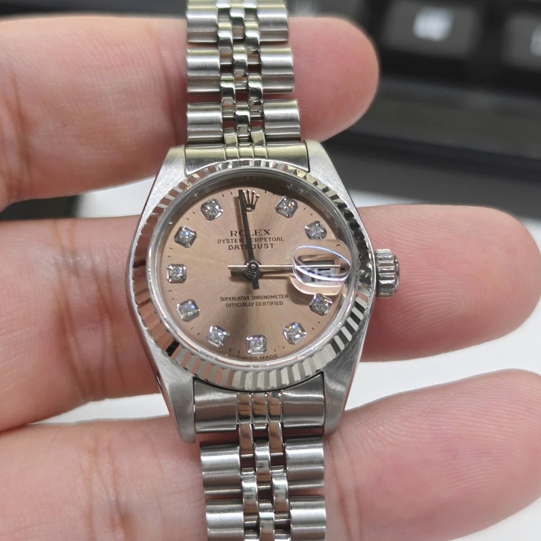 99新 Rolex/劳力士 女装日志型系列79174腕表/WHT031017