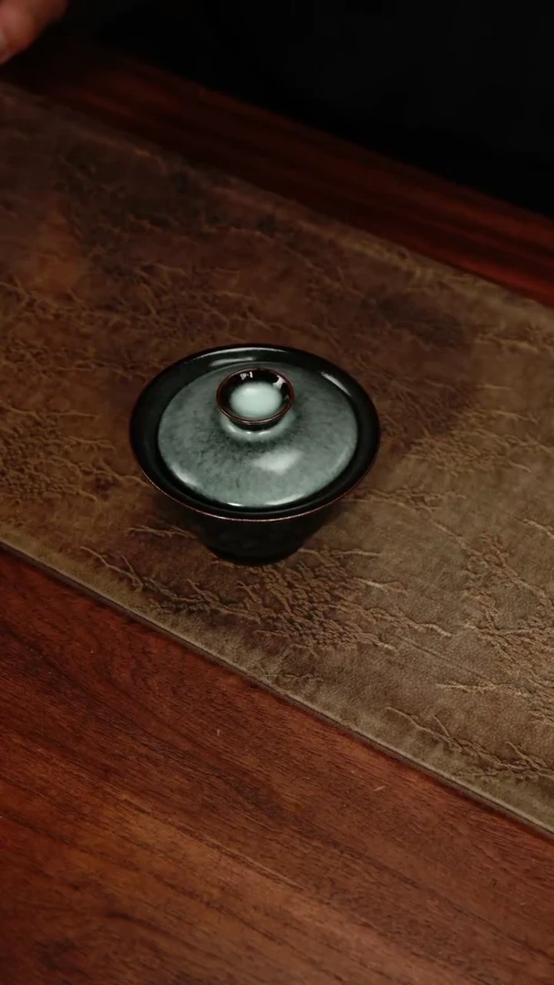 【闪购商品】【览古雅韵】二才盖碗