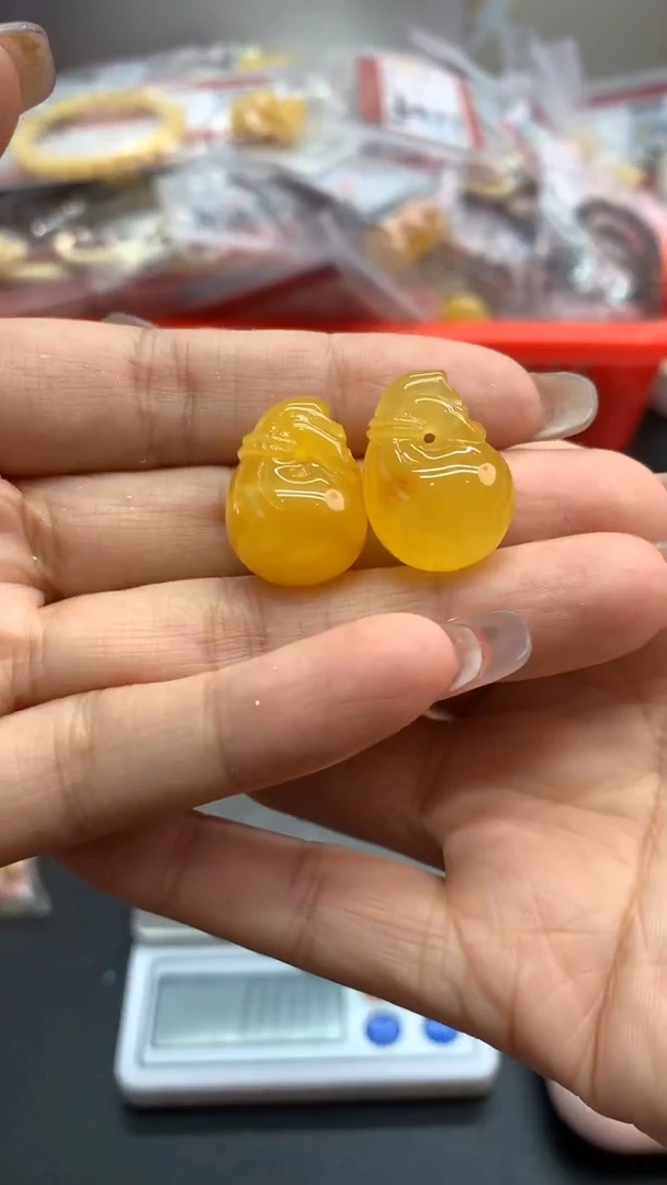 未镶嵌琥珀珠宝奇石546多样性发其一默认有瑕