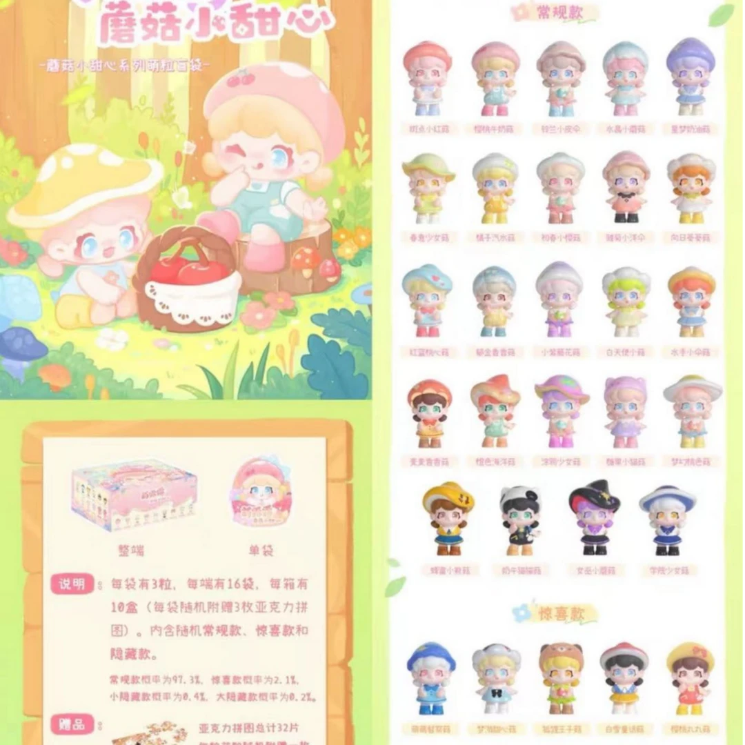 【乱中有序】萌粒系列盲袋盲盒手办车载摆件萌粒盲盒潮玩