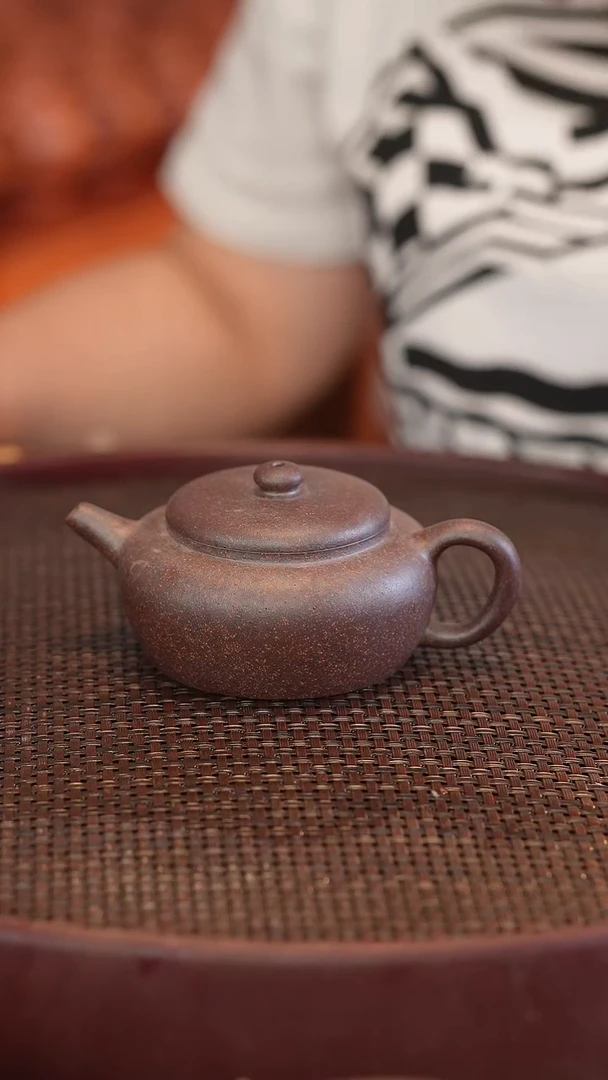茶壶紫砂原矿手工制作