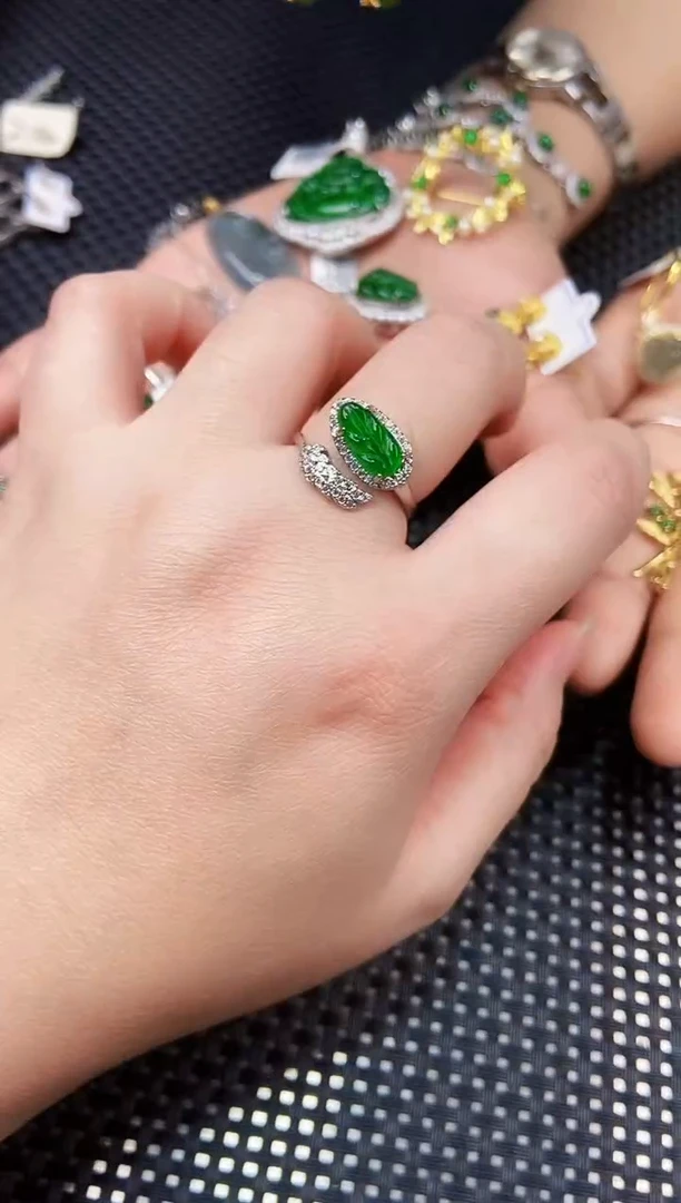 【闪购商品】翡翠戒指未镶嵌11111111