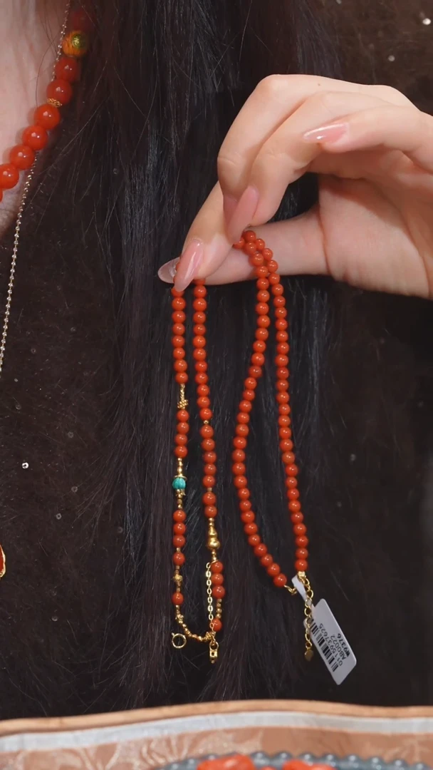 【闪购商品】南红玛瑙项链未镶嵌多样性发@@W9376