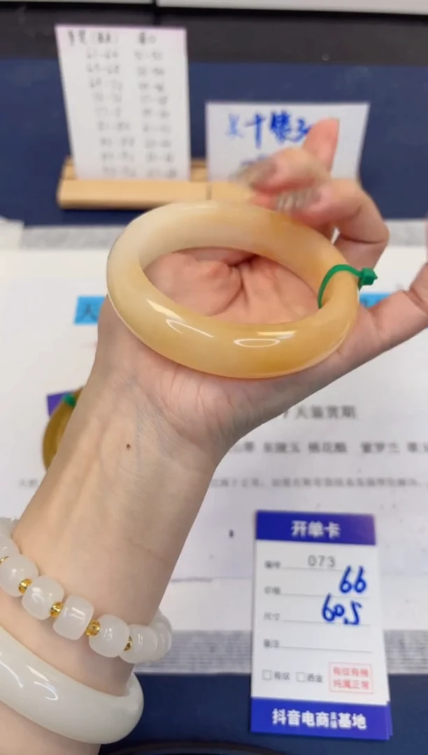 【闪购商品】石英质玉手镯合金73-财气镯-圈口60