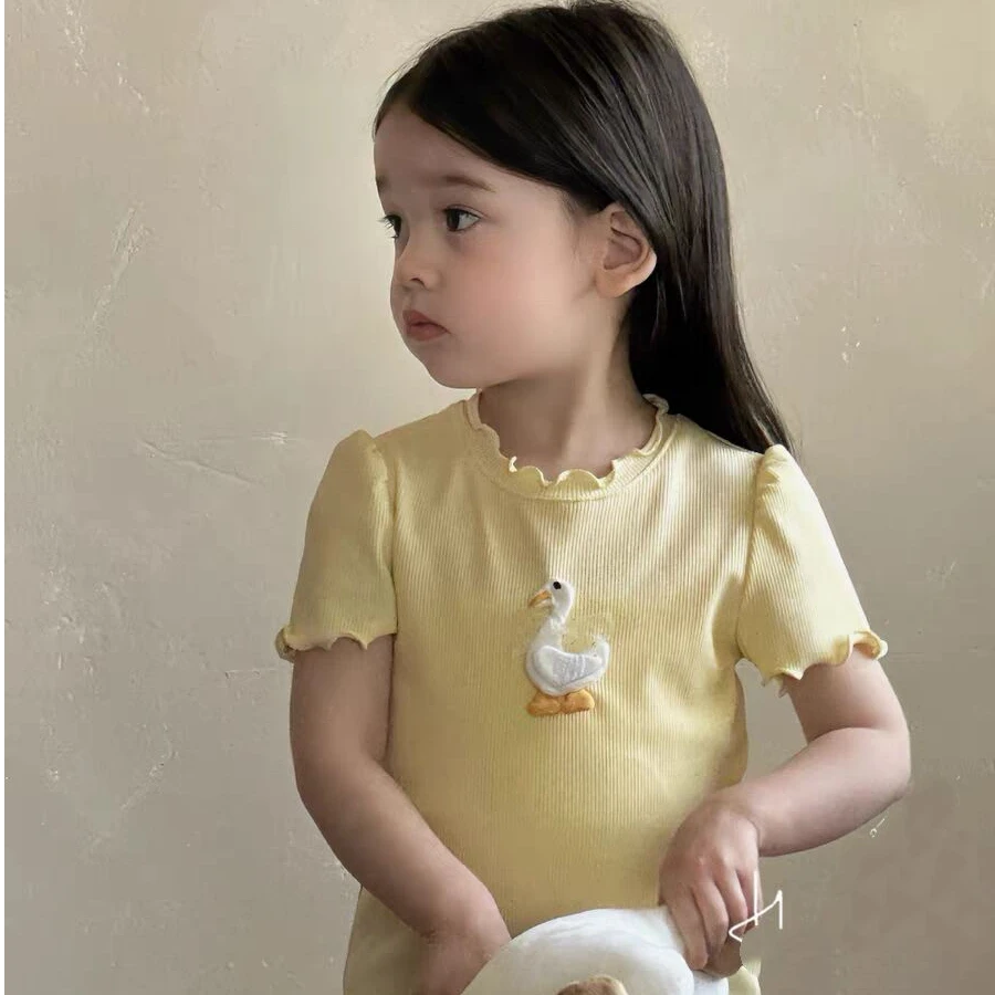 1号链接女童短袖按照编号扣