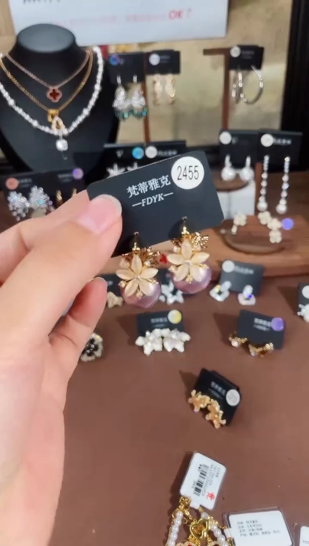 合金925银锆石梵2455