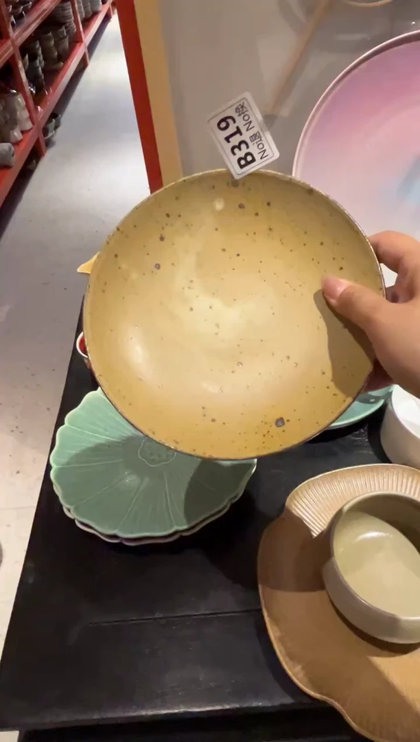 瓷片非*b319福利麻点点心碟