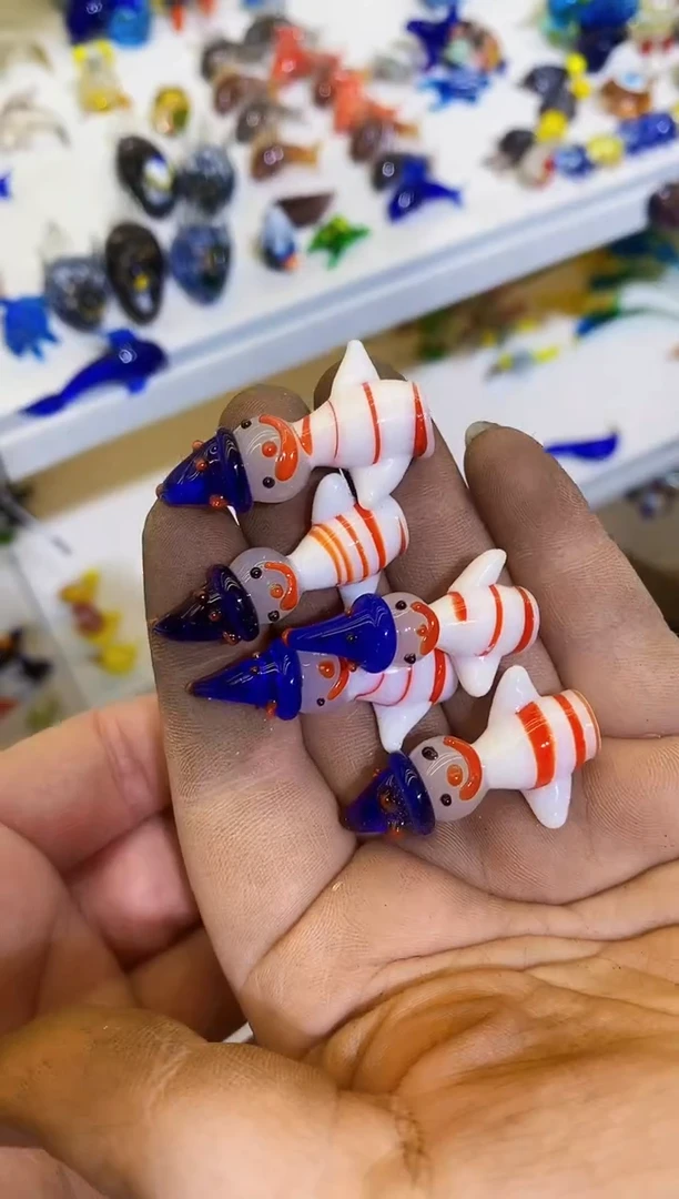 【闪购商品】琉璃手工艺品5个小丑
