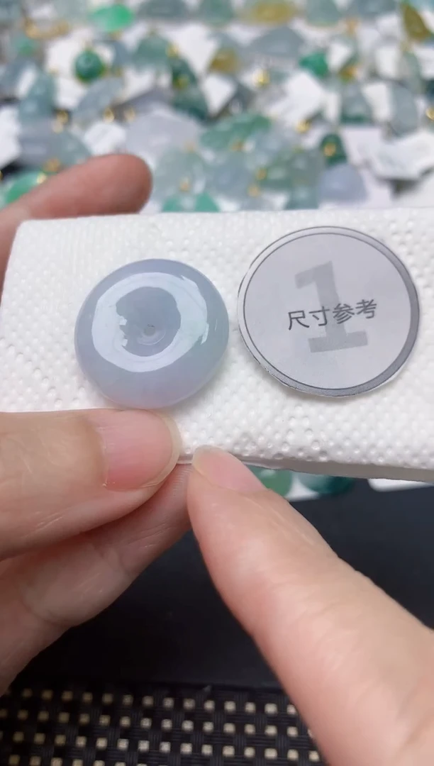 颈饰未镶嵌翡翠天然缅甸A货翡翠