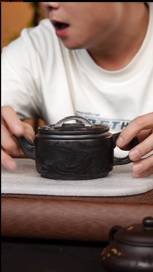 茶壶紫砂原矿紫砂壶
