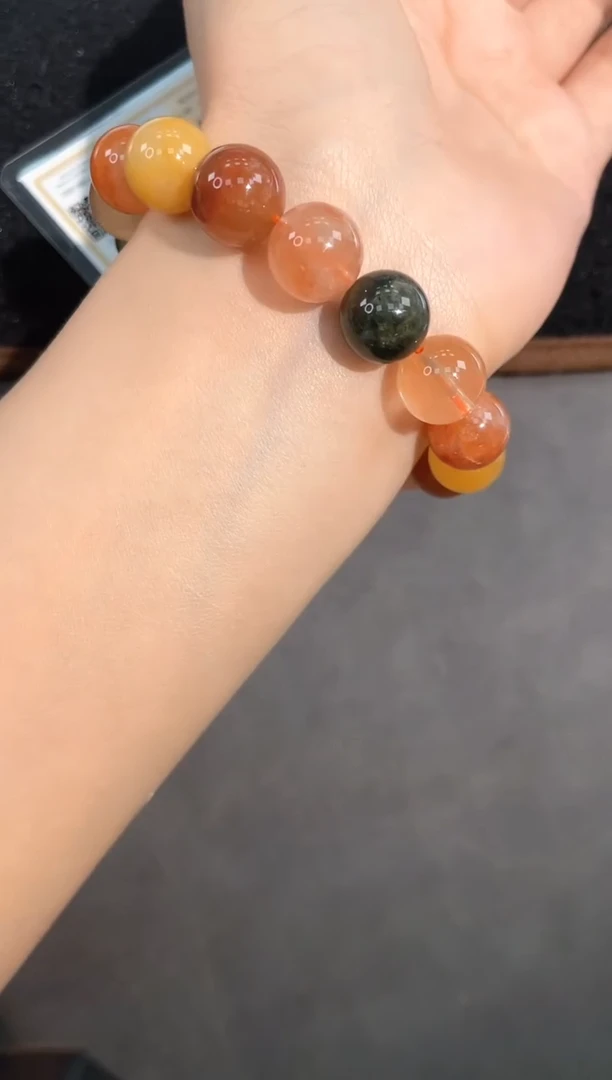 【闪购商品】水晶手链未镶嵌95号兔毛单圈12mm