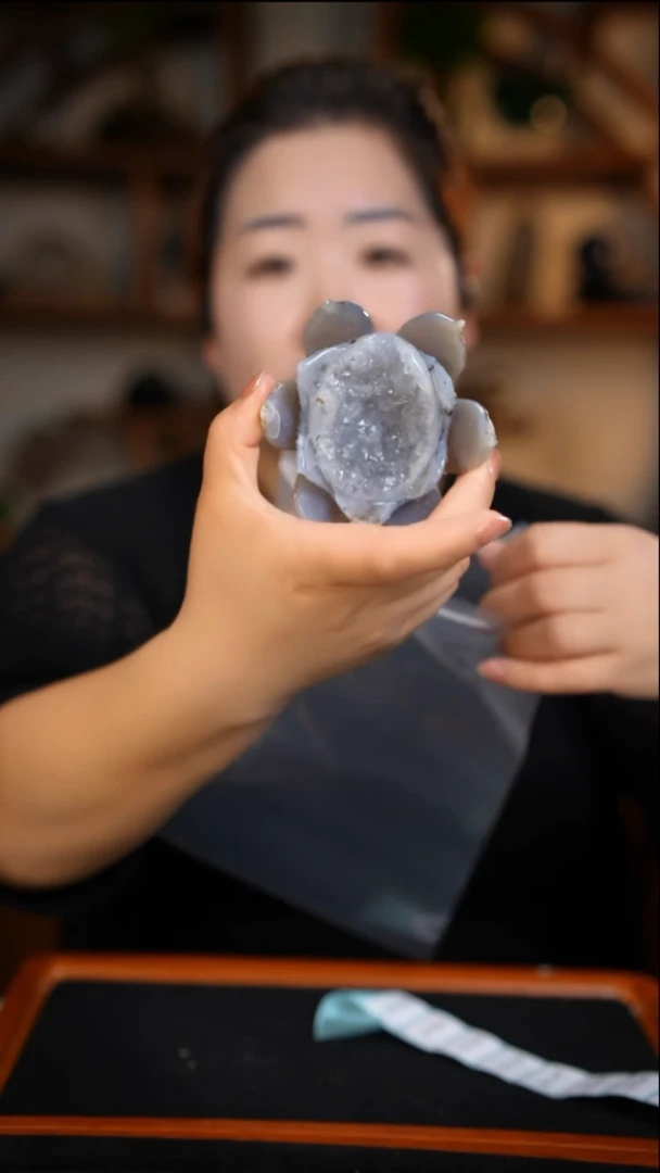 未镶嵌玛瑙摆件玛瑙莲花D142