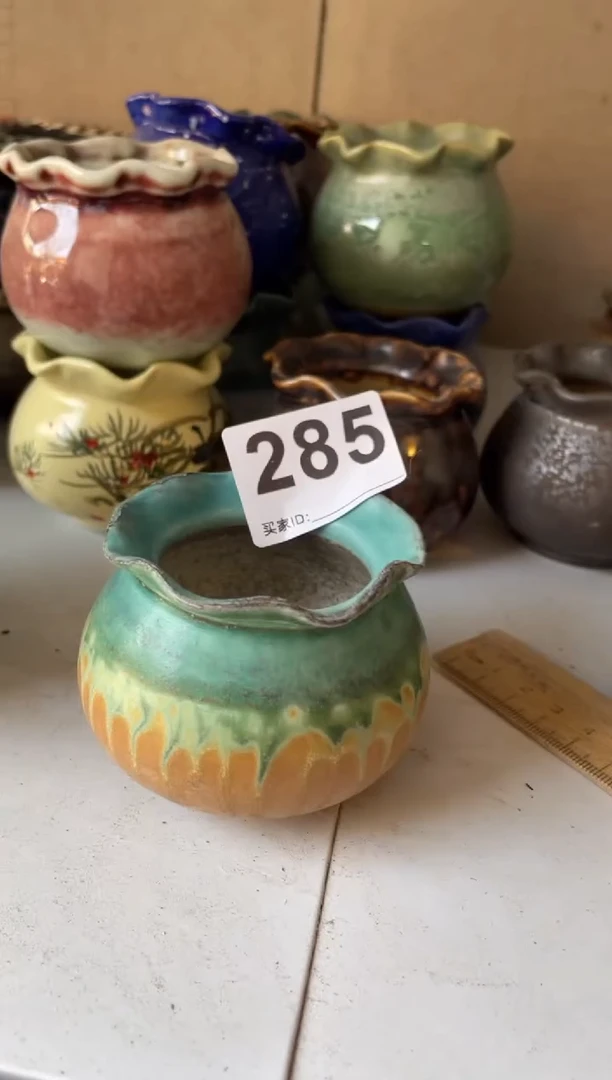 【闪购商品】摆件285知木小芳花盆