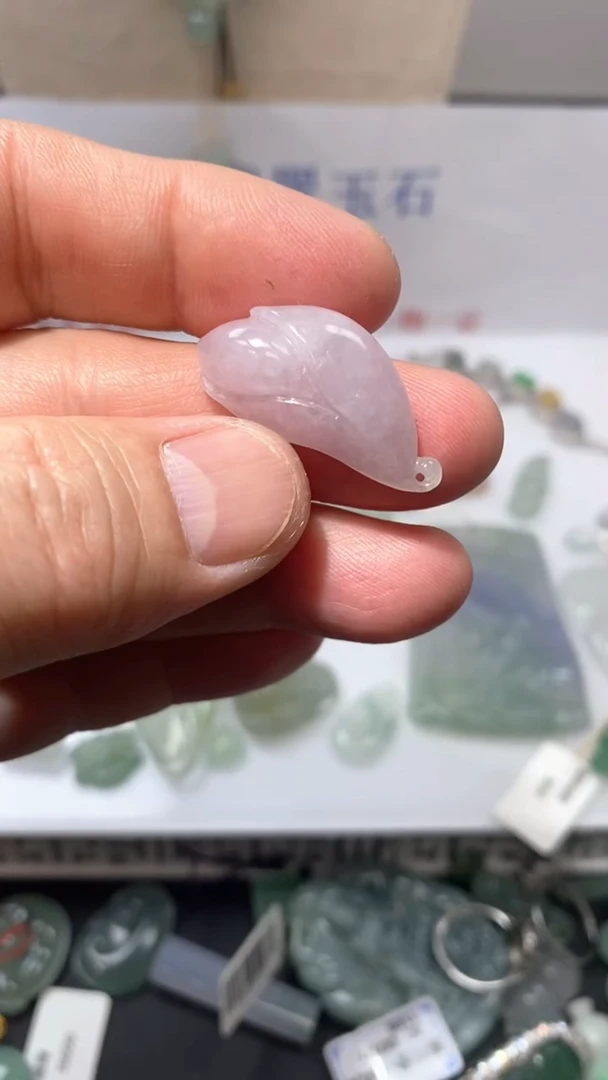翡翠未镶嵌吊坠(不含链)缅甸A货翡翠挂件