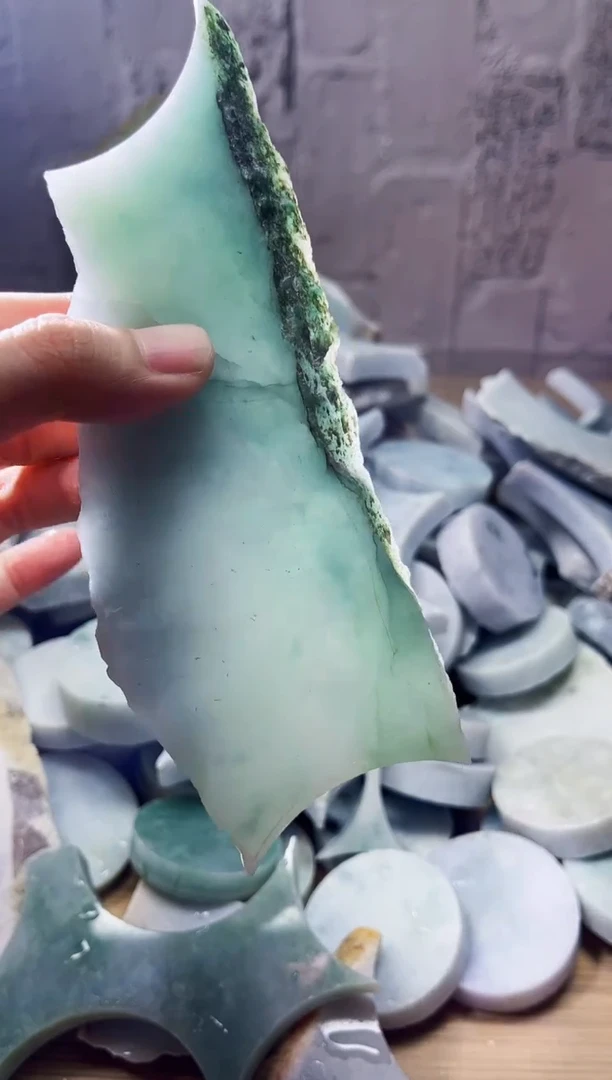 颈饰未镶嵌翡翠翡翠a货正品玉石陈466