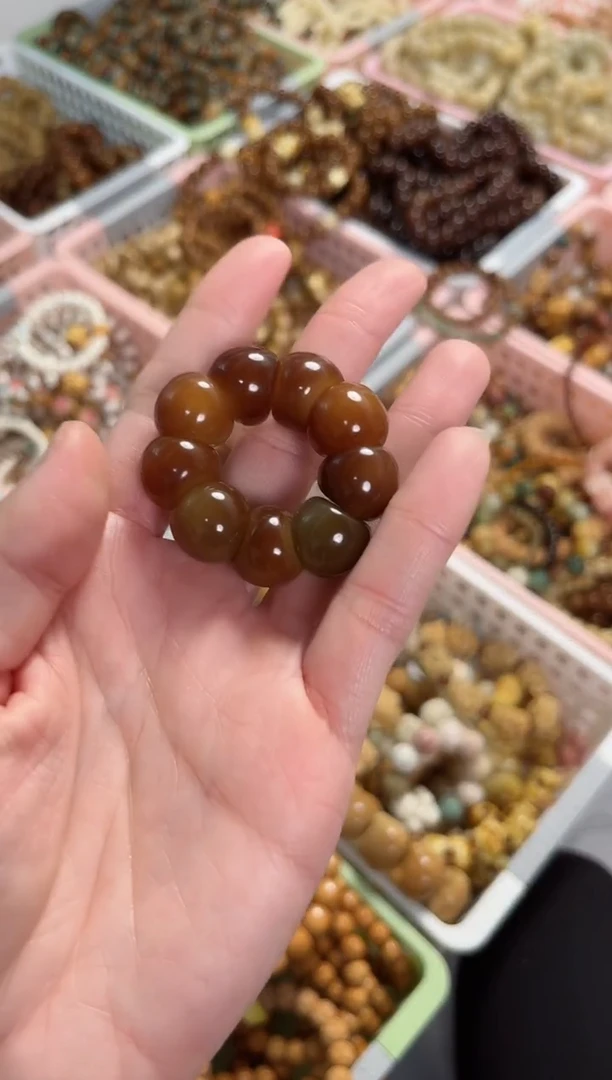 【闪购商品】菩提根/象牙果手串菩提根 蒜瓣大肠 手捻 16