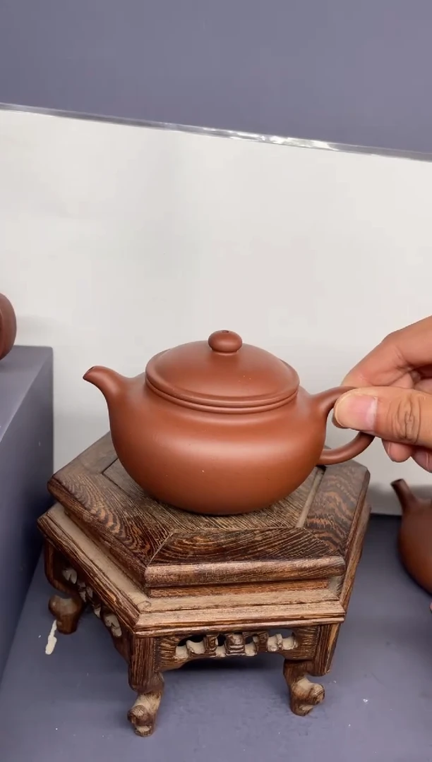 茶壶紫砂底槽清 永福莲子