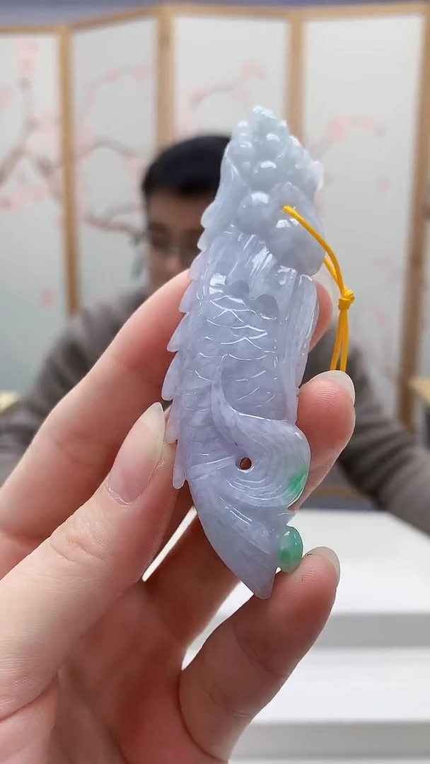 未镶嵌定制翡翠5129ry-毛货挂件44