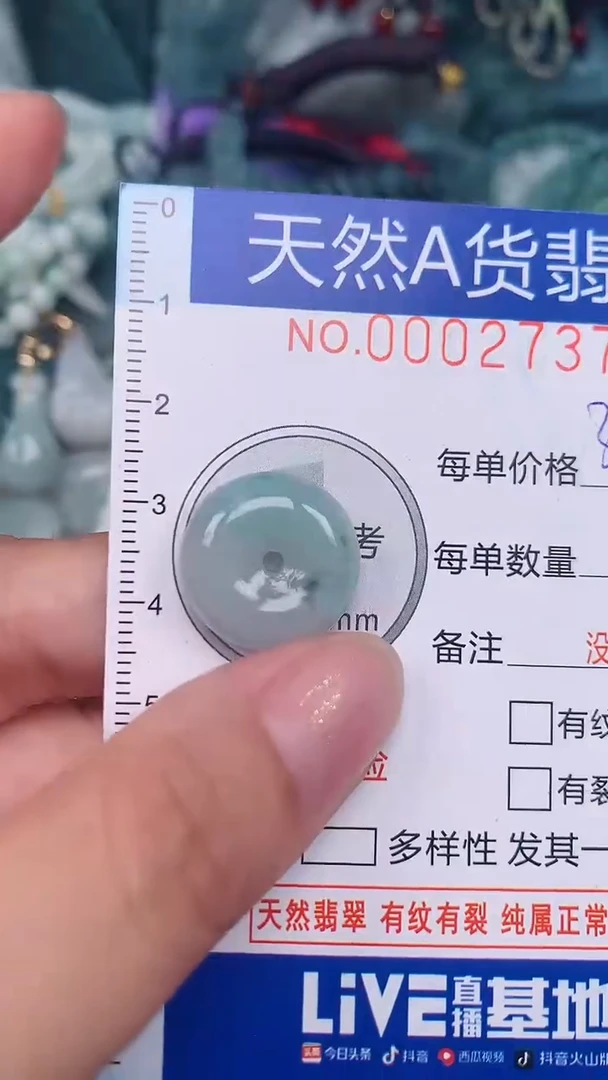 翡翠未镶嵌颈饰...0002737