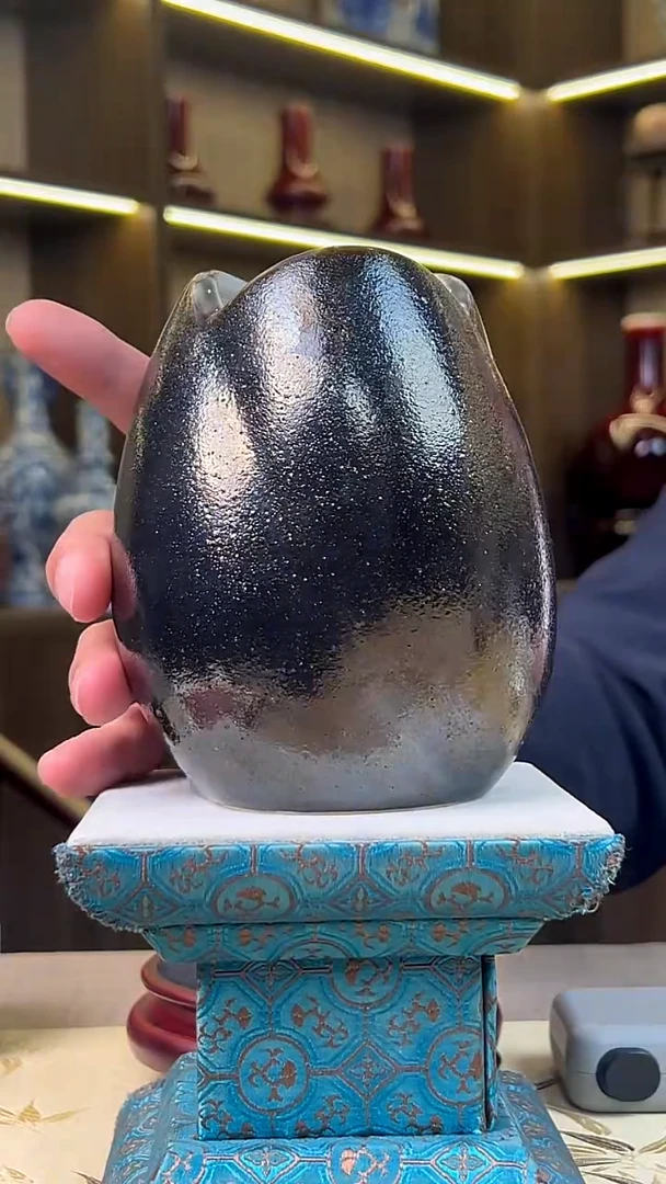 瓷片景德镇毛仔柴窑杯