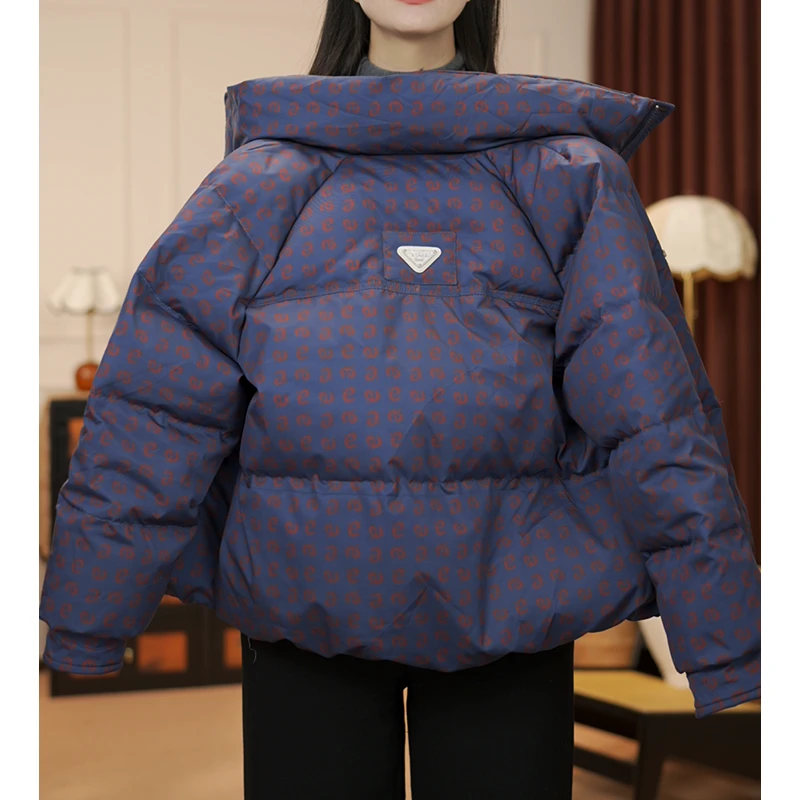 宽松休闲简约时尚羽绒服2025冬季新款气质百搭保暖上衣