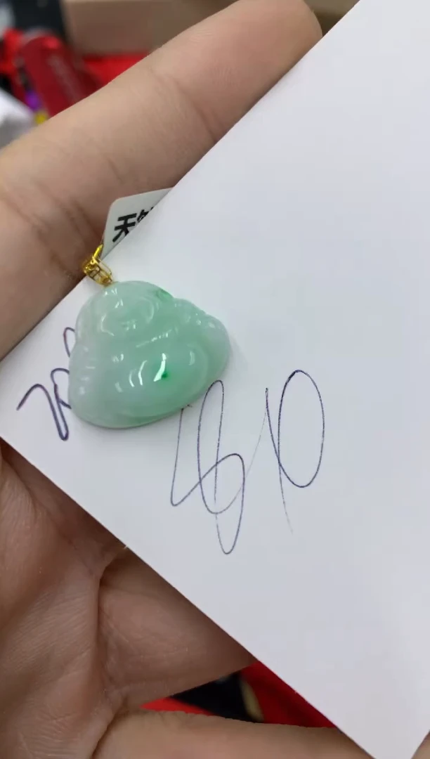 【闪购商品】翡翠颈饰18K金镶嵌号链接111111