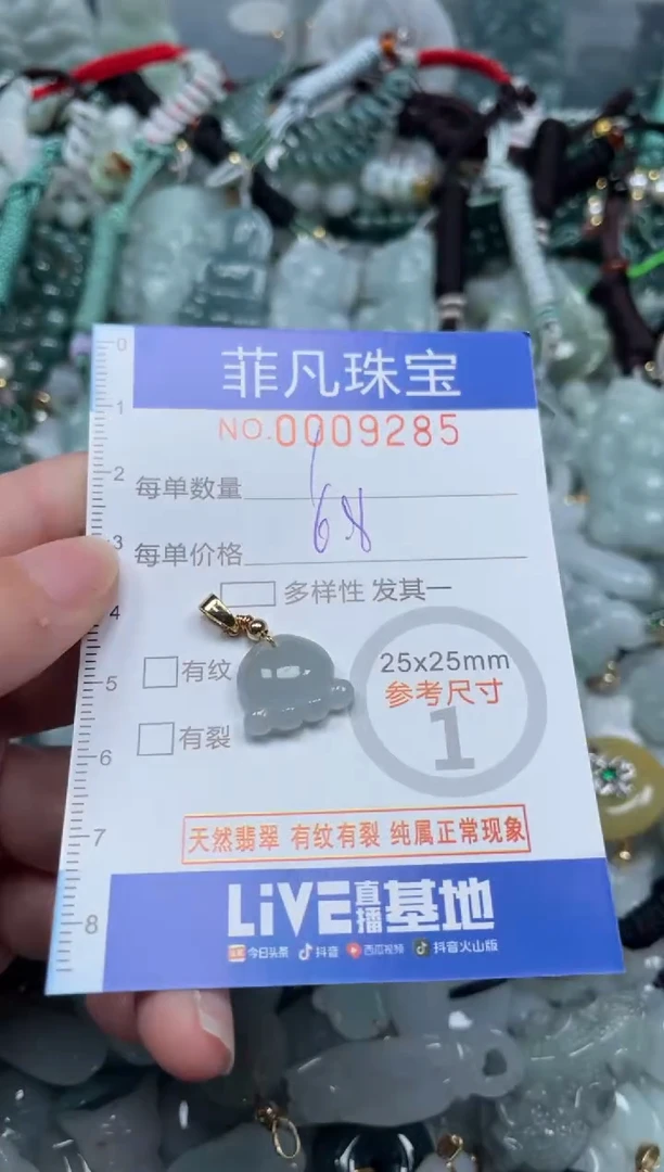 【闪购商品】翡翠颈饰未镶嵌00..9285