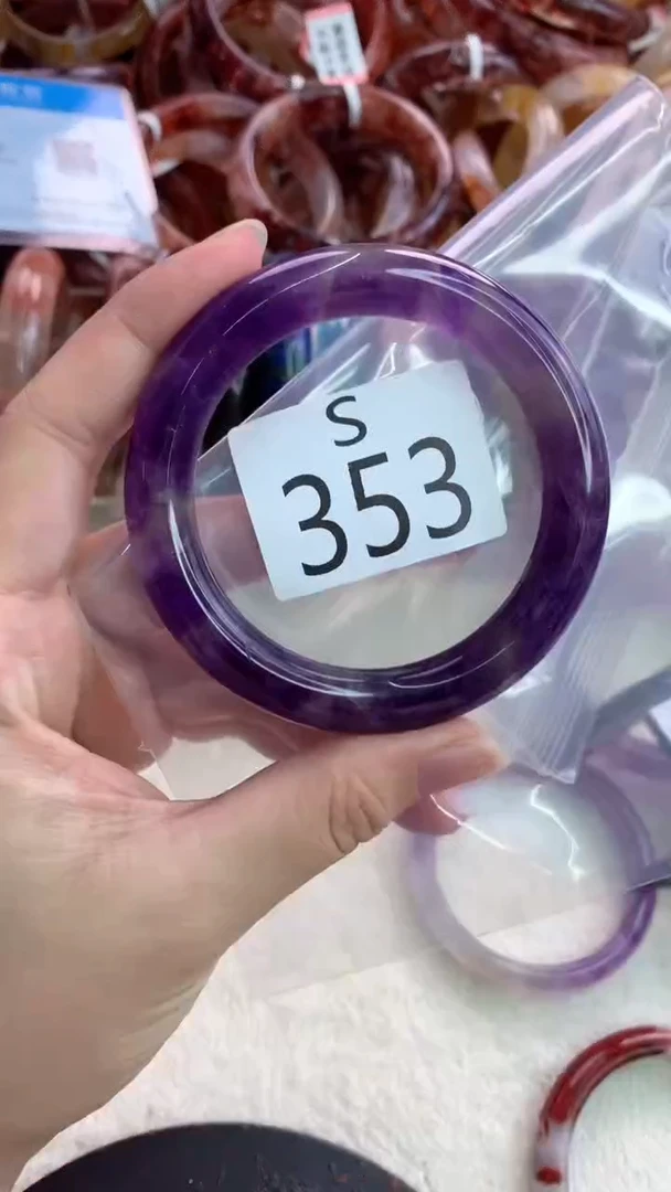 未镶嵌手镯水晶S353-55