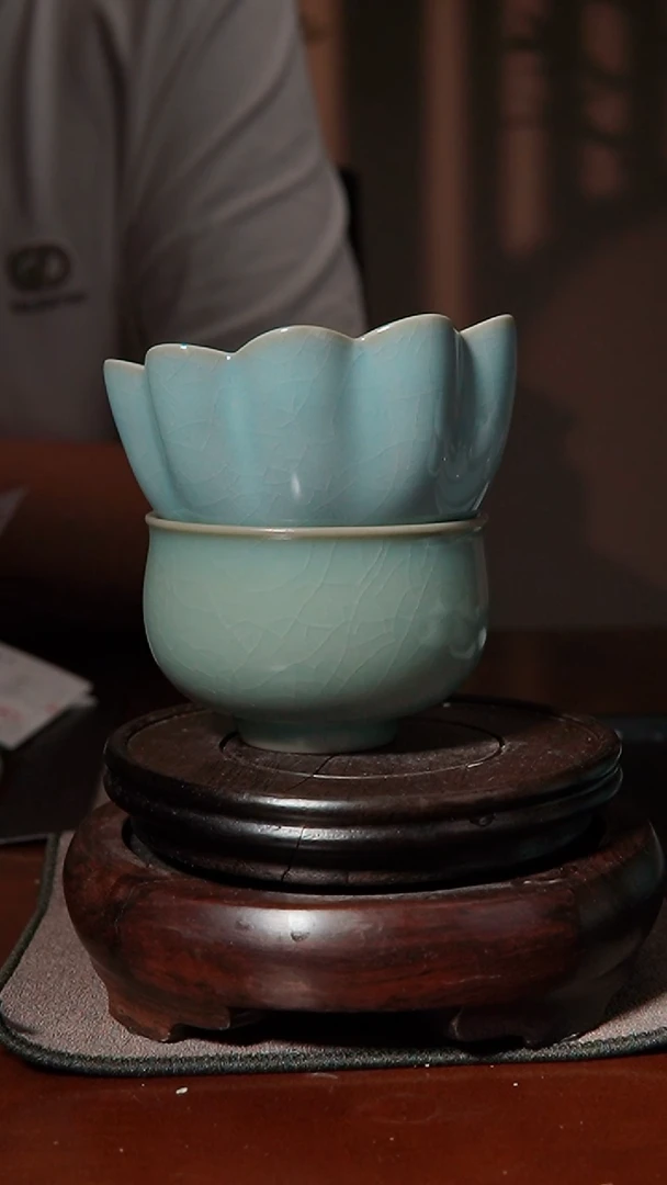 瓷片原产地原矿釉汝瓷
