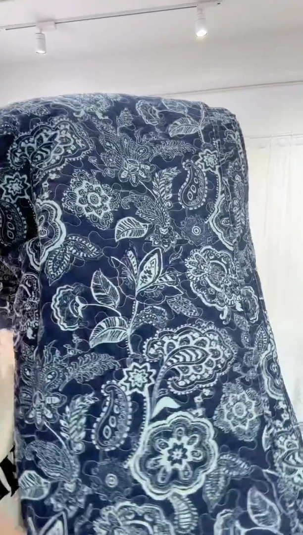 棉240*270纯棉床盖123号微瑕