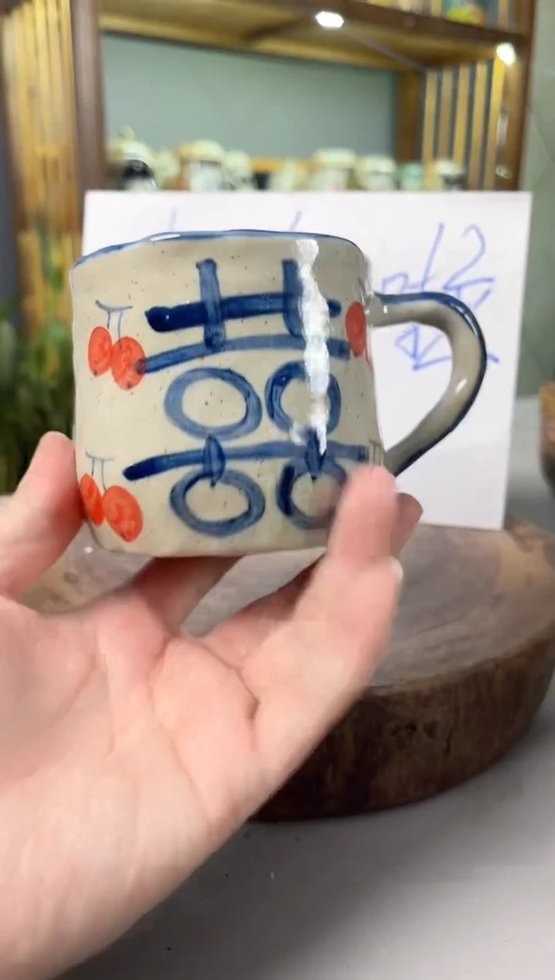 【闪购商品】瓷片景德镇手绘高温釉下彩