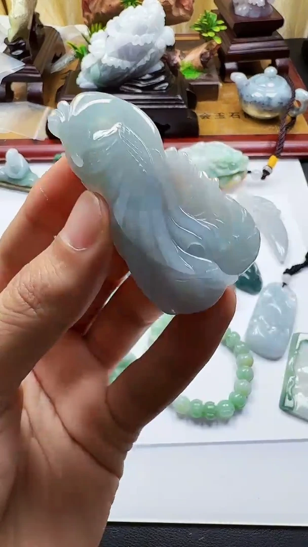 吊坠(不含链)未镶嵌翡翠1