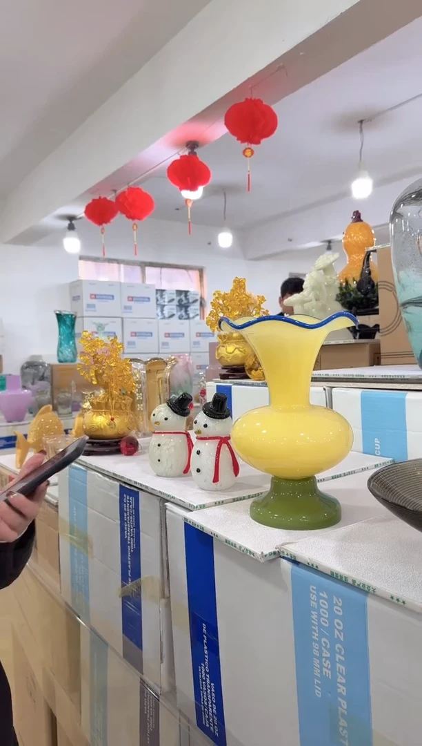 【闪购商品】琉璃迪喜花器-i-早23
