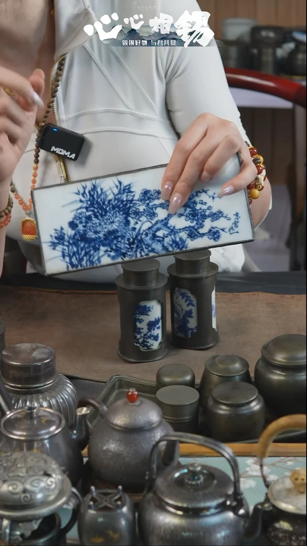 瓷片心心相锡心心相锡
