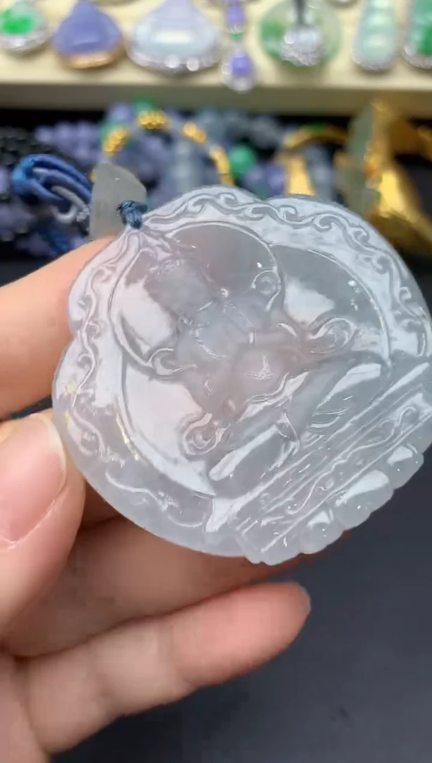 颈饰未镶嵌翡翠30-雪姐翡翠天天见