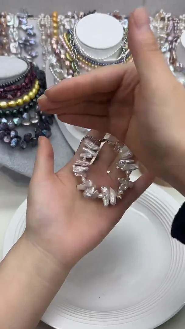 颈饰未镶嵌淡水珍珠1
