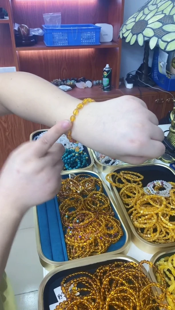 未镶嵌琥珀手串天然随行蜜蜡手串