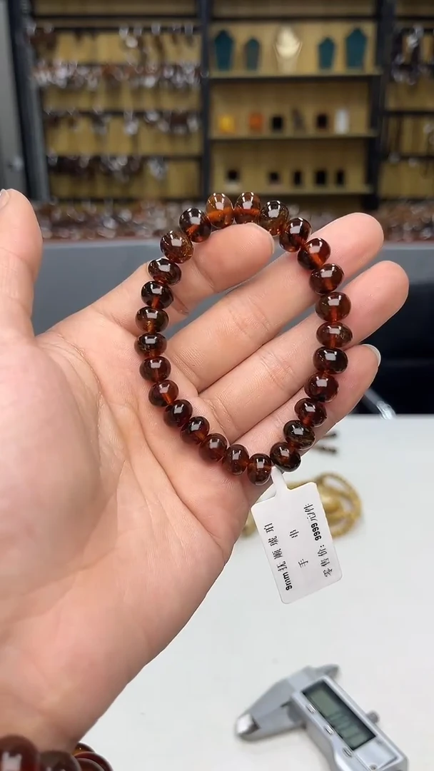 裸石琥珀未镶嵌抚顺琥珀9+血珀多样性发其一