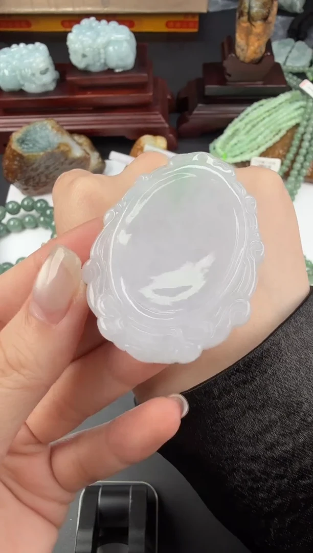 吊坠(不含链)未镶嵌翡翠翡翠饰品-82