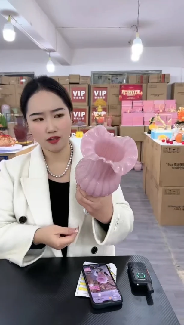 【闪购商品】琉璃昕洋花器W-品26