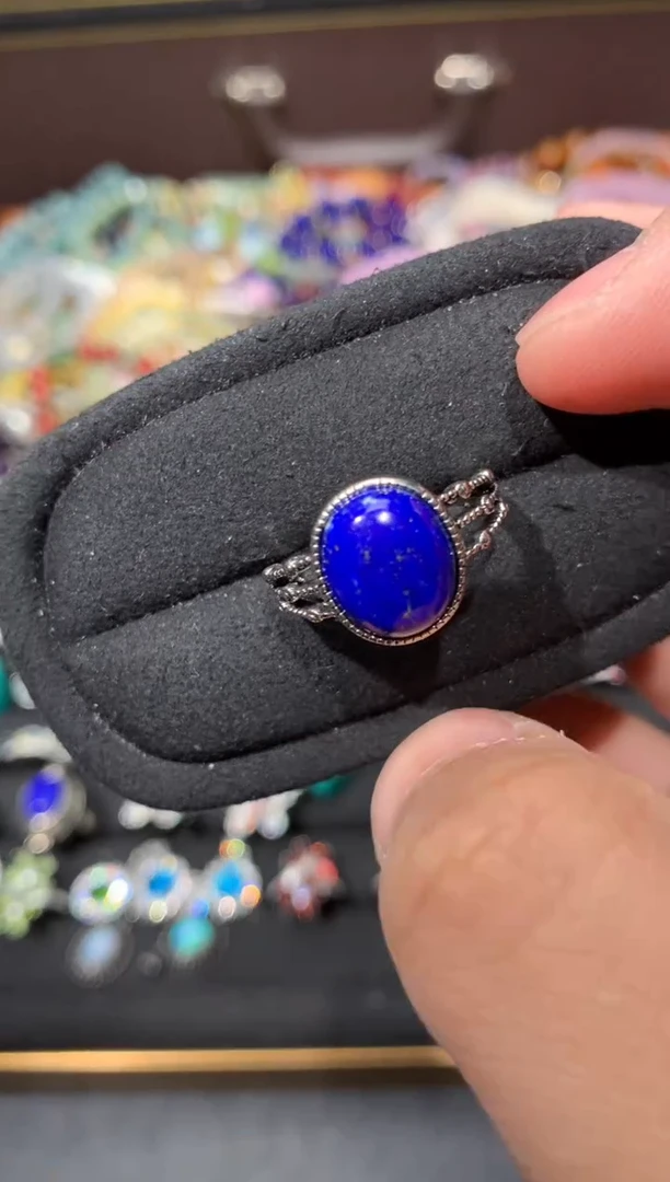 未镶嵌青金石戒指P23【多样性发其一】